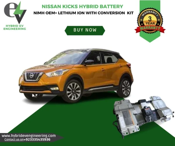 Nissan Kicks Hybrid Battery In Pakistan